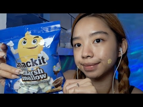 ASMR marshmallow eating sounds (very delicate) 😴