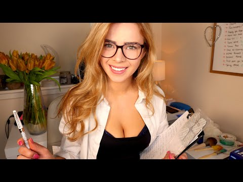 [ASMR] DR CLINICALLY STUDIES YOUR ASMR RESPONSE! The Tingliest Research Exam
