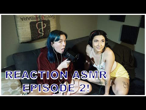 ASMR Reaction Game - Episode Two! 💙💜☺️ Muna Reacts To Sasha ASMR's Best ASMR! - The ASMR Collection