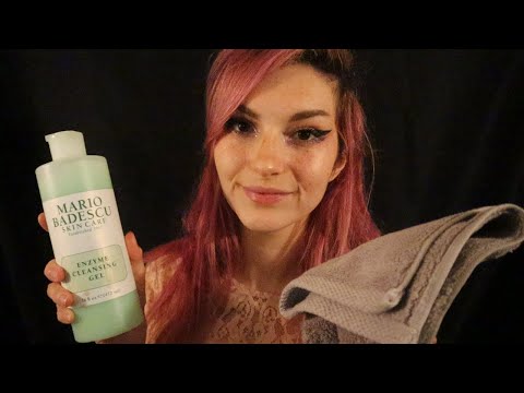 [ASMR] 1 Hour Up Close & Personal ~ Cleansing Your Face & Getting You Ready for Bed