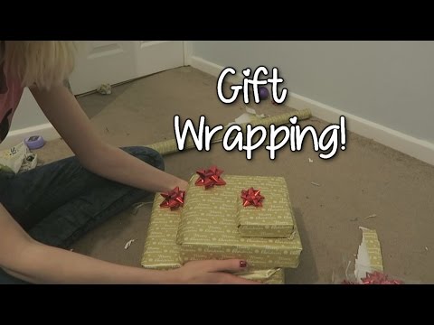 ASMR Gift Wrapping!