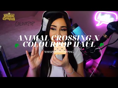 [ASMR] | ColourPop x Animal Crossing HAUL - YES! YES!