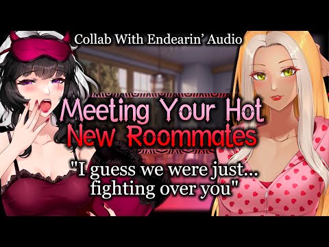 Your Hot New Roommates Fight Over Dating You [GF] | Popular Girl ASMR Roleplay /FF4A/ @EndearinAudio
