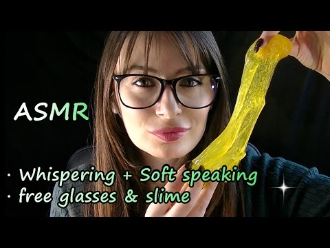 ASMR ITA 👓 Occhiali Gratis, Soft Whispering e Slime! ☆