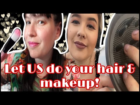 #ASMR Hair & Make Up RP - Collab with MinxLaura 124 - Tingly Paper Time!!