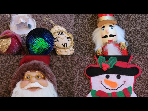FAST & AGGRESSIVE ASMR - 🎄 Christmas Decorations - Tinsel Sounds.. Tapping, Scratching🎄