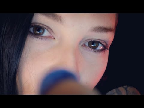 ASMR UP CLOSE Personal Attention 🤗 Face Touching | Pokes | Little Talking