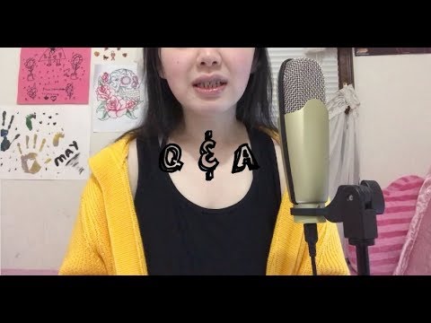 ASMR Q&A | Thanks for 1k SUB ♥♥♥