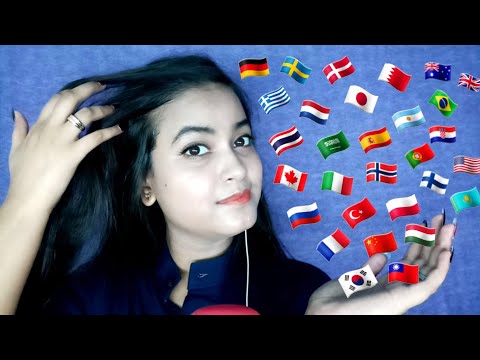 {ASMR} Whispering in 30+ Different Languages