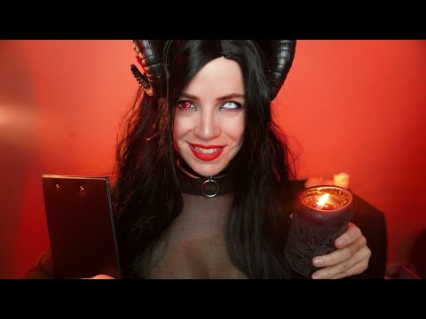 ASMR DEMON ABSORBS YOUR LIFE FORCE demon roleplay