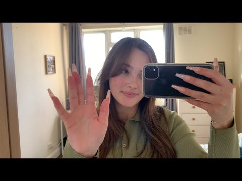 ASMR bedroom/office tour 🏠 lens tapping, tracing, scratching