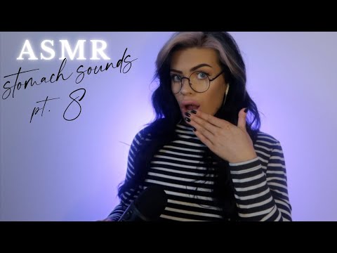 ASMR Stomach Sounds pt.8 🌀 (loud belly rumbles, growling, grumbles)