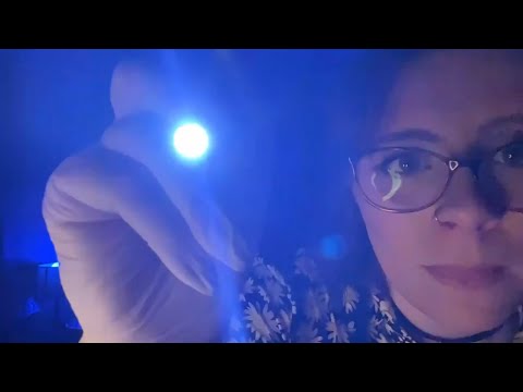 SUPER TINGLY ASMR Cranial Nerve Examination-Light Triggers-Whispering-Personal Attention