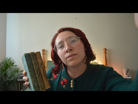 ASMR Visiting My Vintage Bookstore On A Rainy Day