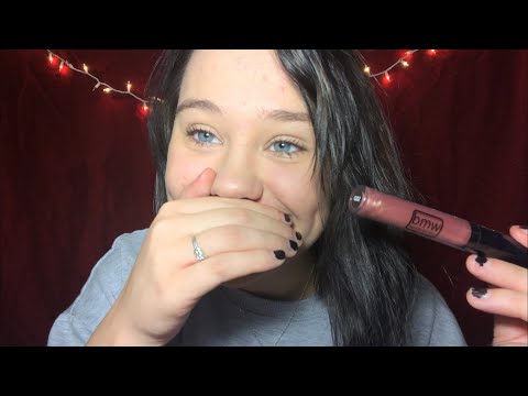 ASMR | Cupped Inaudible + Lipgloss (Mouth Sounds)