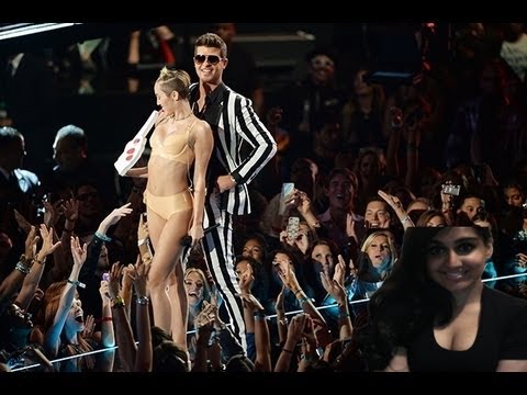 What Robin Thicke's Family Thought About Miley Cyrus Raunchy Twerking Dance!  - my thoughts