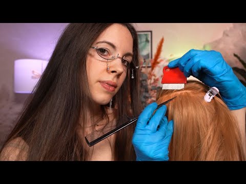 ASMR | Relaxing Lice Check & Treatment (2 Perspectives)