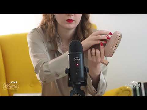 ASMR – TAPPING ON PINK PUMPS with long nails
