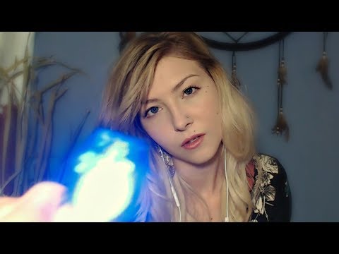 ASMR Fixing You Roleplay (up close, face brushing, tapping, variety of sounds)