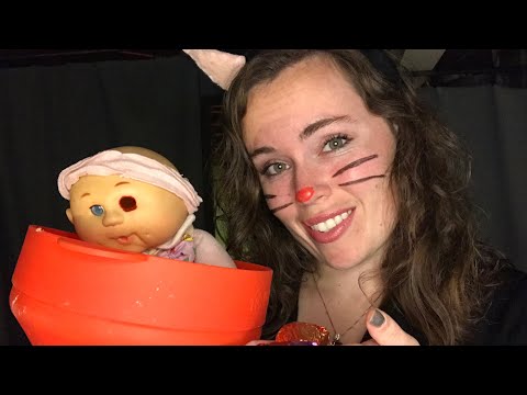ASMR Candy Tapping, Object Attention, Whisper- Happy Halloween!