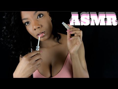 ASMR 100 Layers of Lip Gloss!!! Sticky Mouth Sounds For Tingles 😴