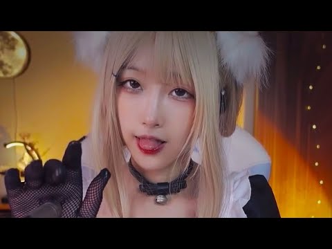 ASMR | Mouth Sounds Neko Maid ❤️