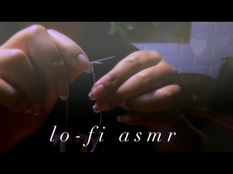 ASMR Cosiendo Chakras con Meli ✂️ {sewing, stitches, scissors} lo-fi