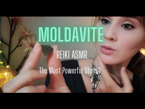 REIKI ASMR • MOLDAVITE 🔥 POWERFUL HEALING