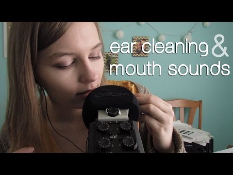 ASMR Ear Cleaning & Mouth Sounds! Intense!