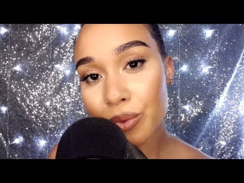 ASMR ✰ Dreamy Face Brushing & Semi Inaudible Whispers | Personal attention