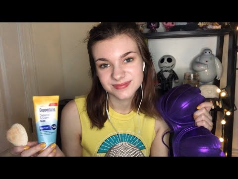 ASMR | Summer Triggers ☀️ | Tapping, Fabric Sounds, etc.