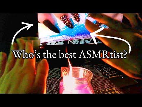 Doing ASMR while I watch the best ASMR artist in the entire multiverse