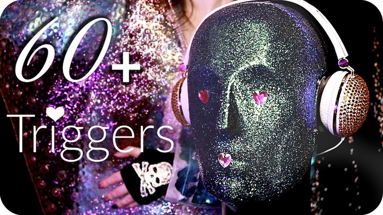 ASMR 60+ Sparkly Triggers over 3.5 Hours ✨ (NO TALKING) Intense Relaxing Ear to Ear Sounds