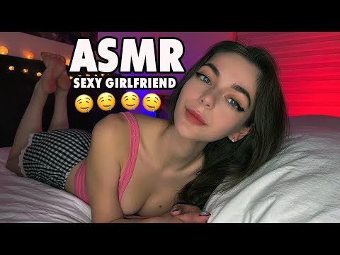 ASMR | Girlfriend Helps YOU Fall Asleep 🤤 Take my LOVE in BED | Elanika
