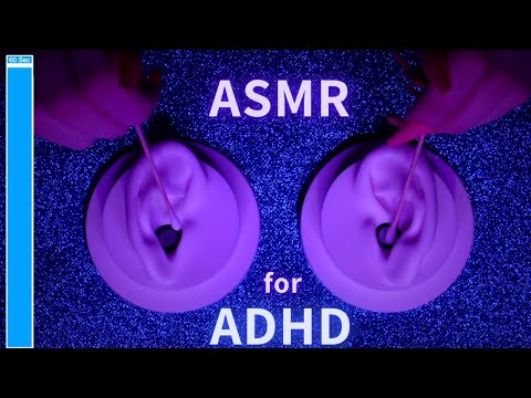 ASMR Deep Ear Attention That Changes Every Minute😴| ASMR for ADHD - No Talking 4K