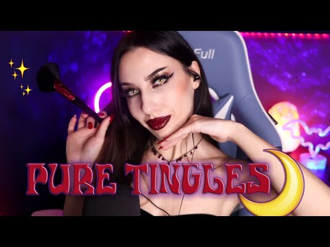 ASMR | FAST MOUTH SOUNDS, SNAPPING, SCRATCHING, CAMERA BRUSHING & more