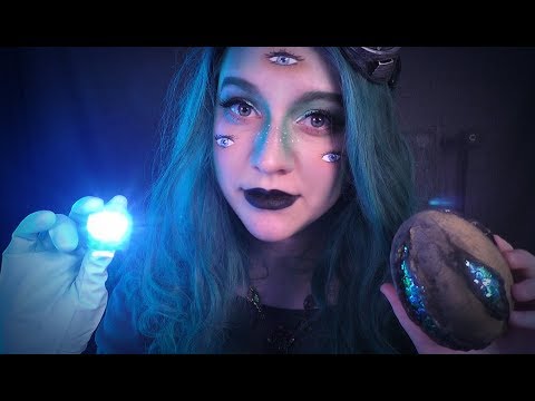 Clumsy Alien inspects and hypnotizes you [ASMR]