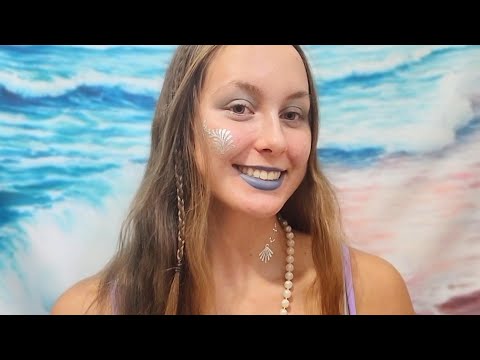ASMR Mermaid Rescues You 🧜‍♀️  (water sounds, soft voice and tapping)