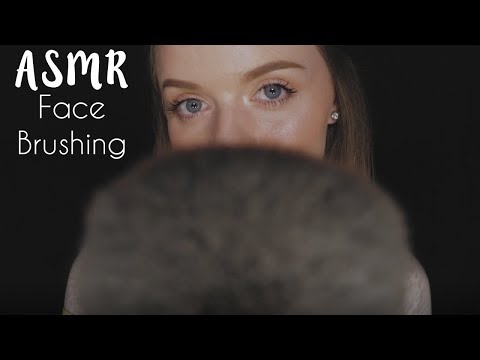 ASMR | Gently Brushing Your Face (Whispered)