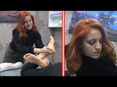 ASMR turkish female foot massage &ear, arm, palm, leg, head, neck, sleep massage& bayan vücut masajı