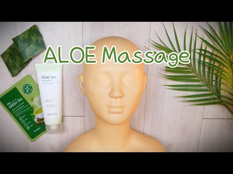 ASMR 지금부터 알로에 소리를 들려줄테다! 믿듣 알로에 마사지🥒 Best ALOE Massage ASMR