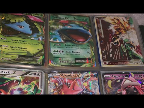 ASMR my Pokémon card collection