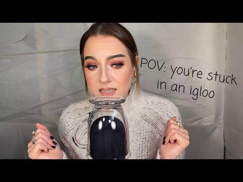 ASMR | you're stuck in a snow globe