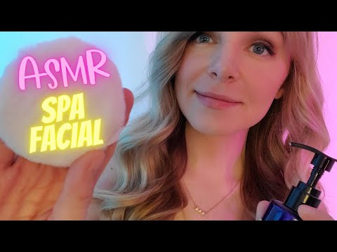 ASMR | Spa Experience (Tingly Facial & Scalp Massage) 💤