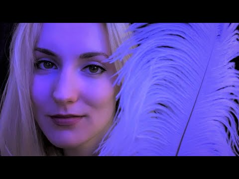 Making you Feel as Light as a Feather // Layered Inaudible Whispers, Feather Brushing // ASMR