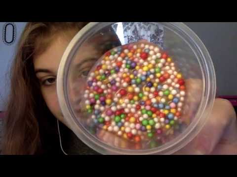 ASMR // playing with CRUNCHY slime and tapping