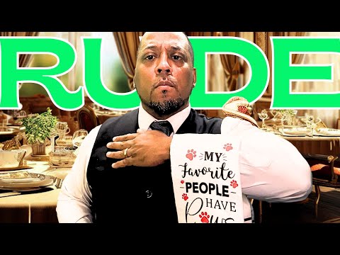 Rude Waiter ASMR Roleplay ⚡ Shocking Ending! ⚡