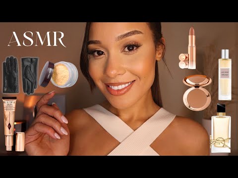ASMR Luxury Beauty Haul And Gift Guide ✨ Relaxing Tapping, Whispered For Sleep