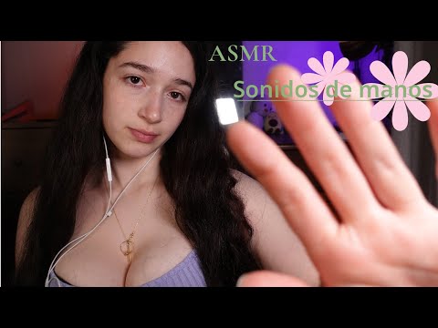 ASMR | Sonidos de manos para DORMIR y RELAJARSE ( Toco y acaricio tu cara)