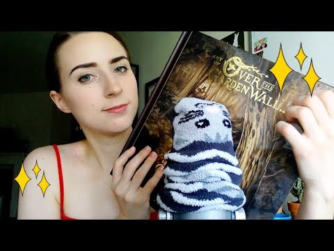 ASMR Tapping on Books and Whispering 📚💤